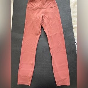 lululemon, pink, size 6, align leggings